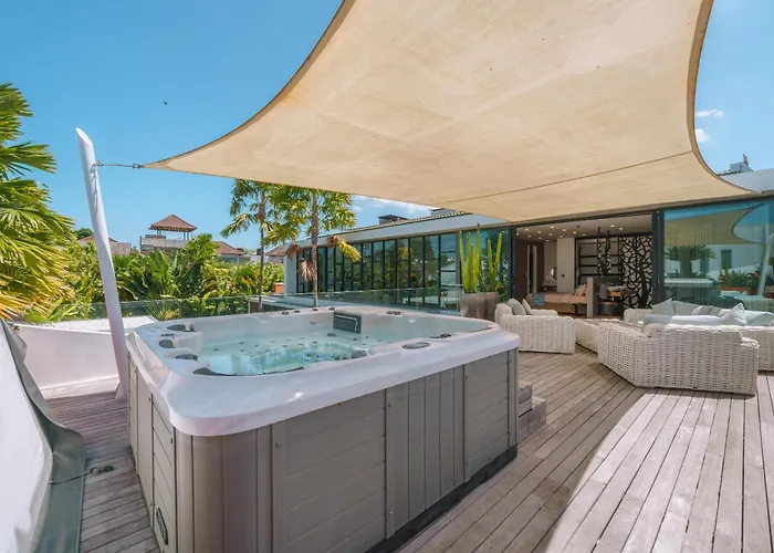 Aless - Designer 4br With Sauna, Jacuzzi, Ice Bath, Gym & Rooftop